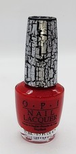 OPI Nail Polish - Red Shatter - NL E55 - NEW