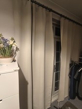 Deconovo Super Soft Curtains Thermal Insulated Pencil Pleat Room Darkening Curta
