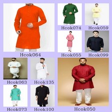 Mens Kurta only Shirt Kurta Indian Mens Casual Shirts Cotton Tunic Top