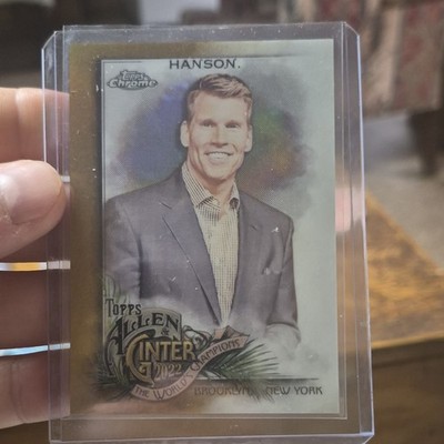 Topps 2022 Allen & Ginter Chrome Scott Hanson #229 Serial /50 Baseball Card