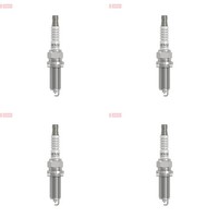 4X Denso Iridium TT ZÜNdkerzen IXEH22FTT Passend FüR 4-ZYLINDER Dacia Dokker