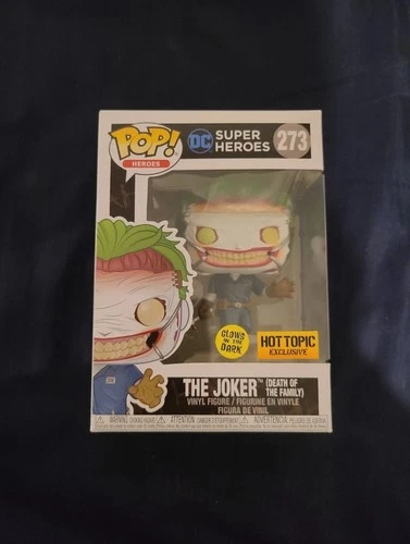 Funko Pop! DC - Joker Death of Family #273 Glow GITD Hot Topic Excl Vinyl Figure