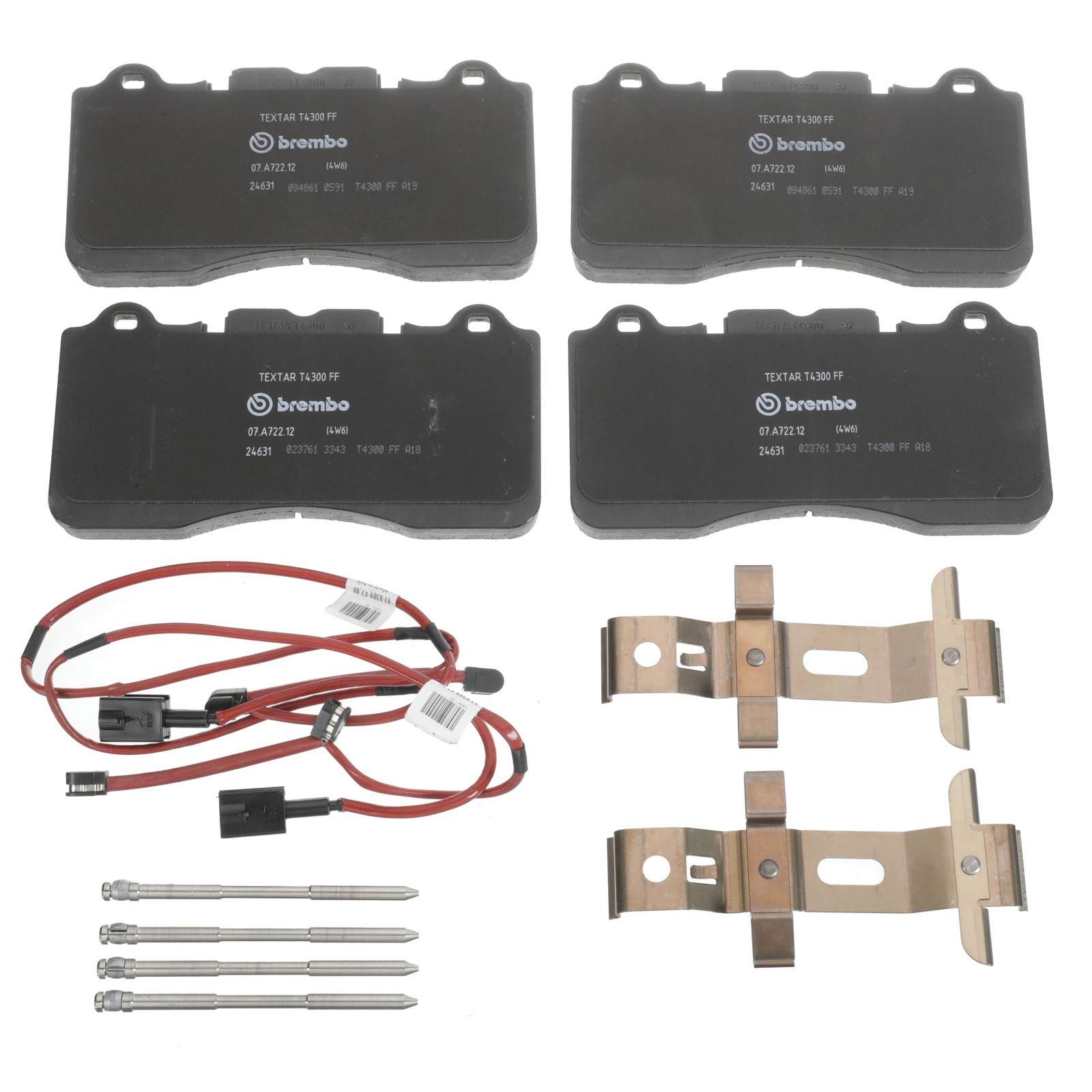 Ferrari California Front Brake pad kits Set P/N 70003110