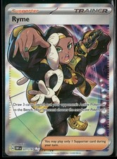 ryme pokemon card price (221/197) (SV03: Obsidian Flames) Draw 3 cards Montenevera Gym Leader Ryme -