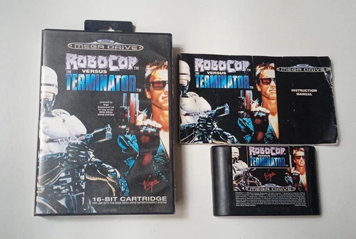 Robocop Versus The Terminator,Sega Mega Drive.Completo!