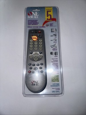 One-For-All URC-5741w Universal Remote Control w/ Audio System Control