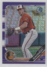 2019 Bowman Chrome Prospects Mega Box Purple Mojo Refractor Rylan Bannon 4pn