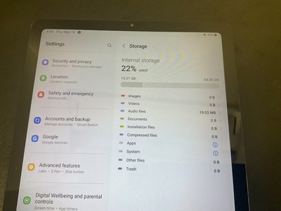 Samsung Galaxy Tab S6 Lite 64GB Wi-Fi 10.4'' Tablet