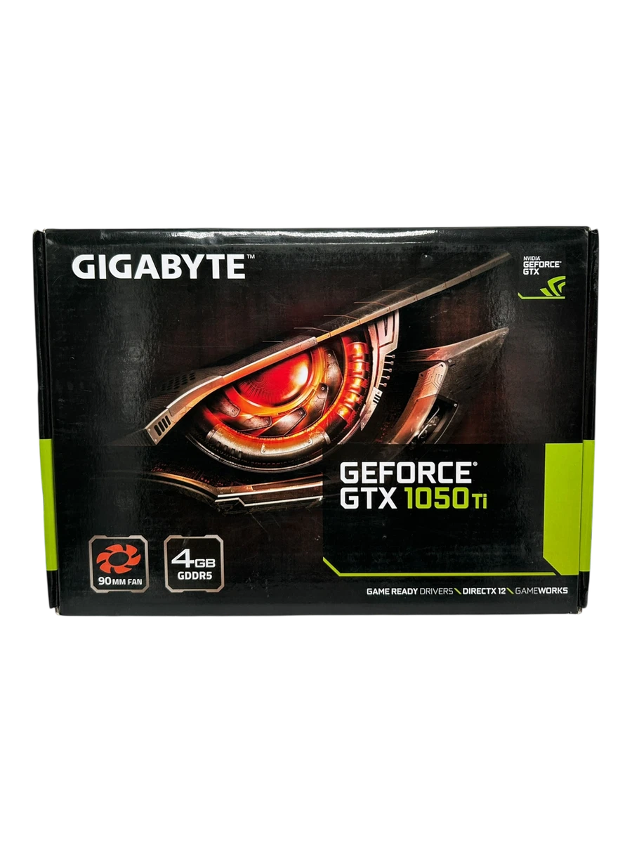 GIGABYTE NVIDIA GeForce GTX 1050 Ti NVIDIA Computer Graphics Cards