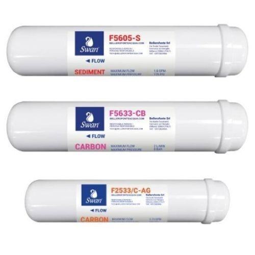 Set Filtrazione Osmosi Plus: Filtri Ricambio Professionali per Acqua Pura