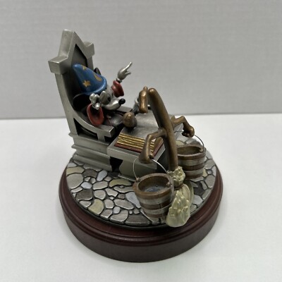 Disney Hudson Creek THE MAGIC SPELL Fine Pewter Figurine LE 409