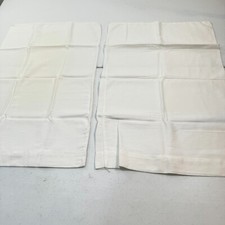 sateen elegance pillowcase pair standard white solid cotton usa