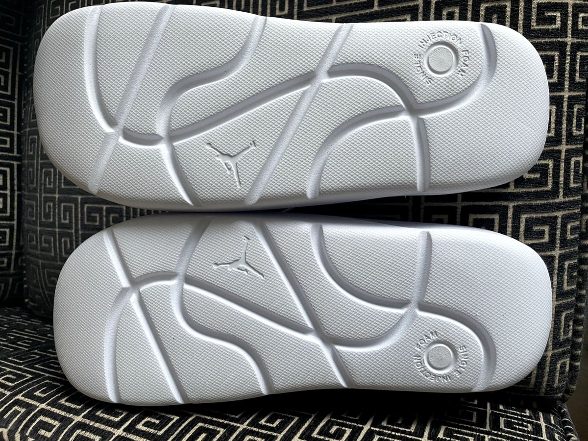 Nike Jordan Post Slides White With Gray New Mens 10 Womens 11 Men main image 4