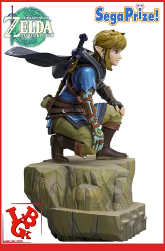 THE LEGEND of ZELDA Statue LINK pvc Sega FIGURIZMα Figure Tears Kingdom # NEUF - Imagen 5 de 10