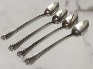 Reed & Barton Select CORTLAND Glossy 18/10 Stainless Flatware TEASPOONS 4
