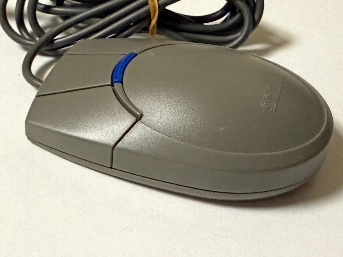 Souris Sega Saturn Shuttle Mouse HSS-0102 - Officielle, Grise, Testée, Fonctionne, Occasion
