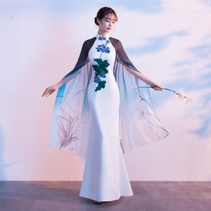 green emerald velvet dress Maxine Bespoke Dress | Modern Red & Gold Chinese Wedding Dress