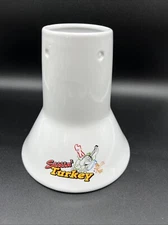 Chef's Choice Sittin' Turkey Ceramic Can Turkey Roaster and Steamer