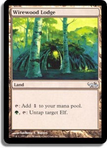 Wirewood Lodge x1 - Duel Decks: Elves vs Goblins - NM-Mint, English - Duel Decks