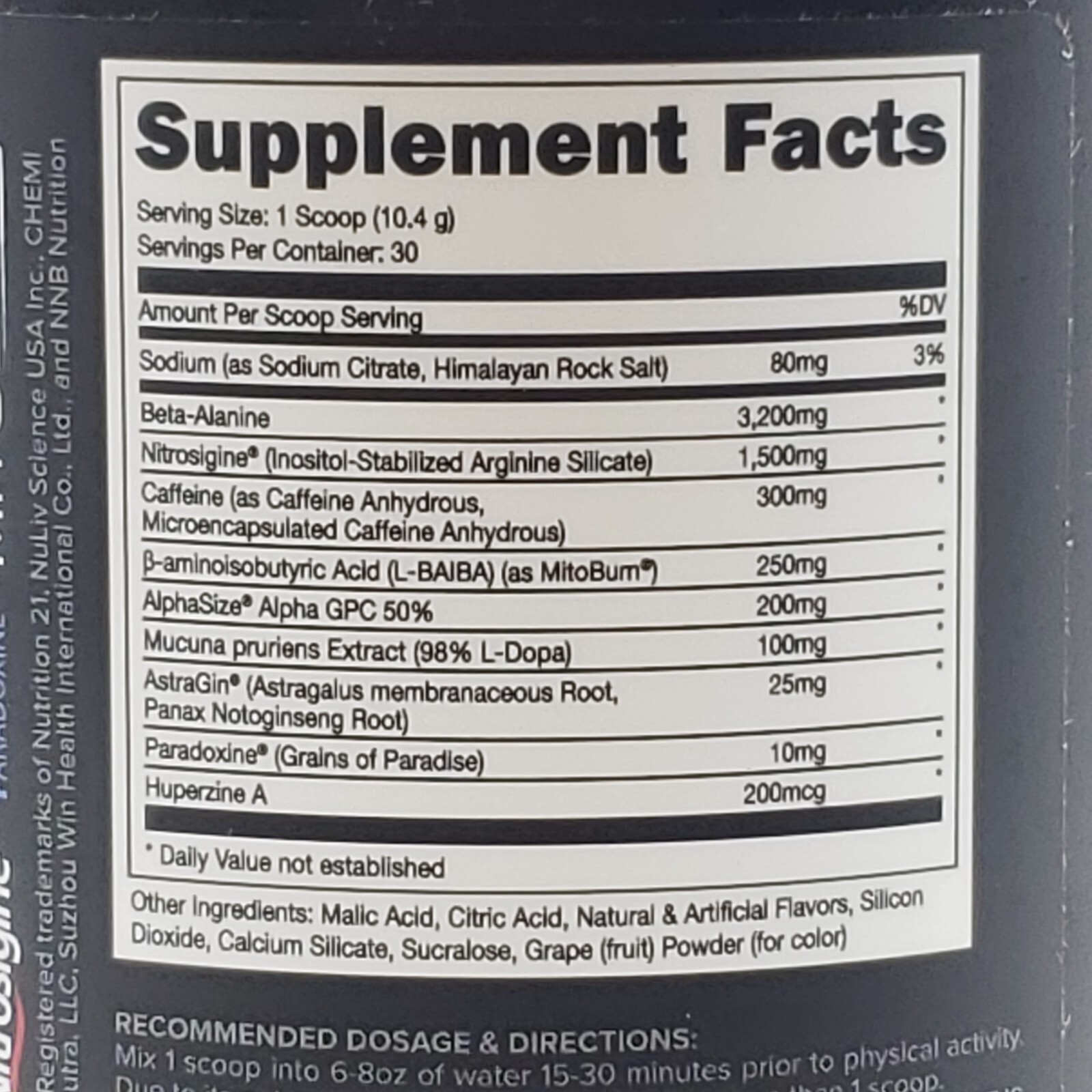 Bucked Up LFG Burn Pre Workout (30 Servings) Pick Flavor eBay