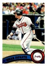 2011 Topps #81 Omar Infante Atlanta Braves