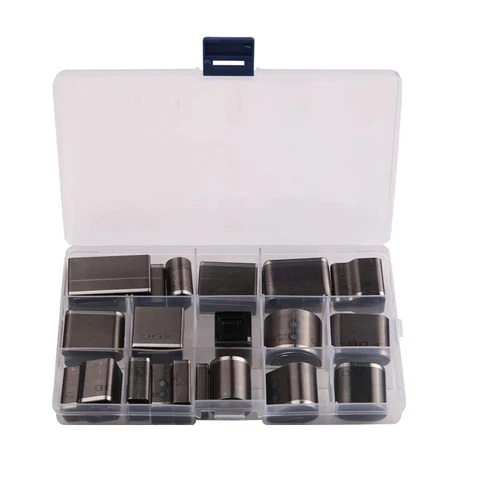 26/52 Leather Craft Hollow Hole Cutter Punch Tool Round Oval Rectangle Punch Set - Picture 5 of 13