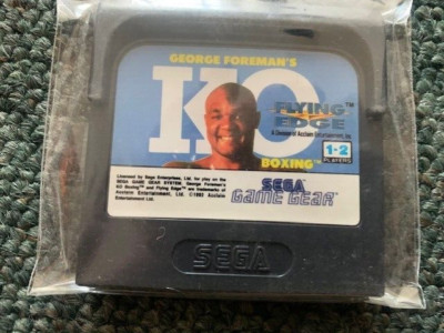 George Forman's KO Boxing - Sega Game Gear Cart only