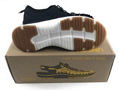 KEEN - Uneek O2 Corded Sport Sandals Black/Harvest Gold Women's