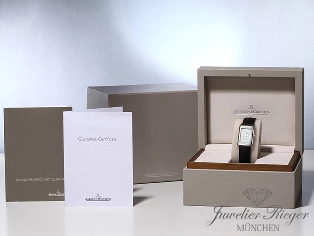 Jaeger Le Coultre Grande Reverso Lady Ultra Thin 268.8.47 Edelstahl Medium - Bild 2 von 2
