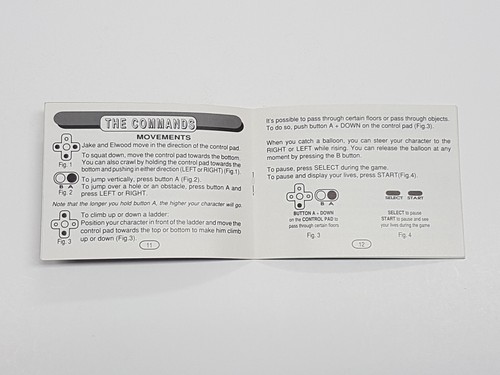 The Blues Brothers auténtico manual original de Nintendo Game Boy solo - Imagen 6 de 9