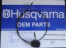 Genuine OEM Husqvarna 532192077  AYP 192077 Throttle Control Cable Kit  