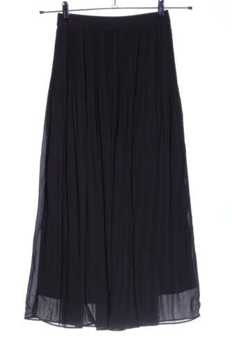 H&M Falda plisada Mujeres Talla EU 34 negro elegante - Imagen 1 de 5