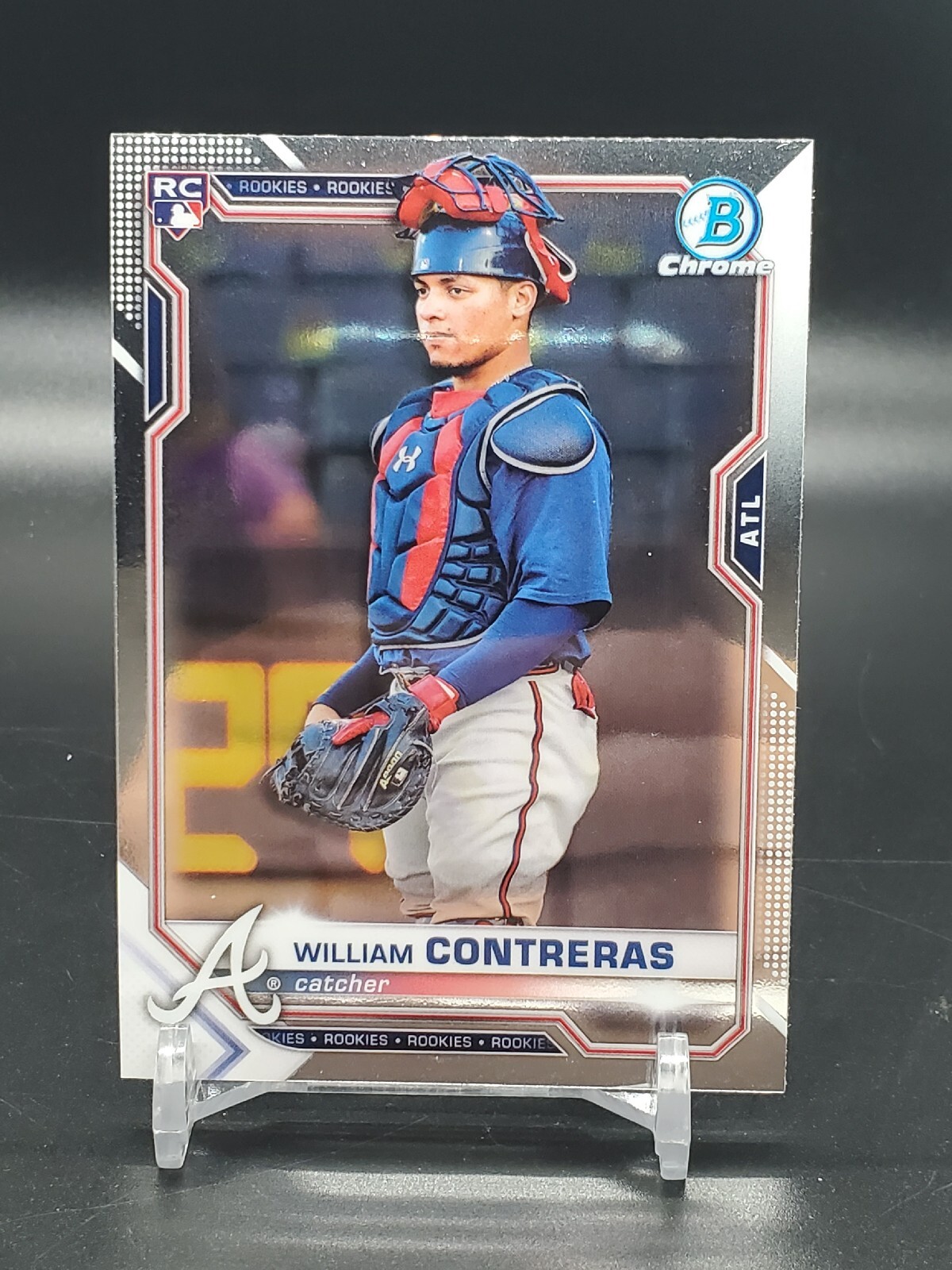 2021 Bowman Chrome #38 William Contreras Rookie Card