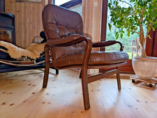 Chair Vintage 60er Retro Easy Chair Farstrup Danish Modern 60s B9