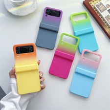 For Samsung Galaxy Z Flip 7 7FE 6 5 4 3  Color Hard Phone Protective Case Cover