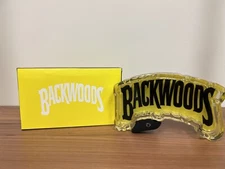 Backwoods Extra Heavy Resin LED Glow Ashtray Ash Tray  Yellow, free shipping