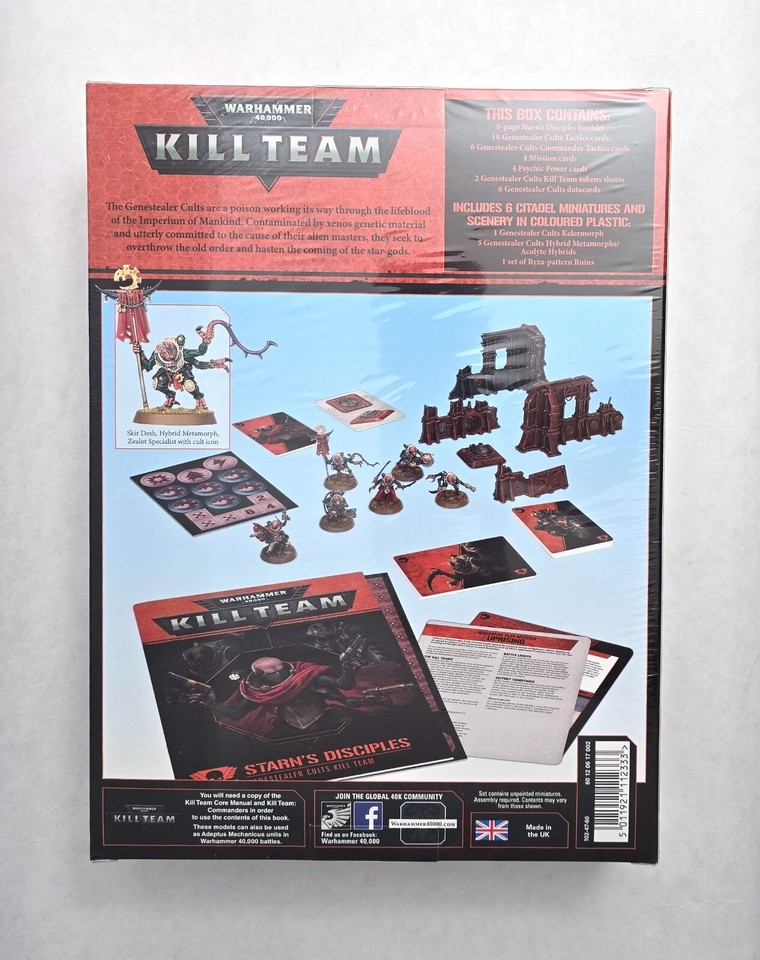 Warhammer 40k Kill Team : Brood Brothers - Cultes Genestealers - Boîte Neuve Games Workshop