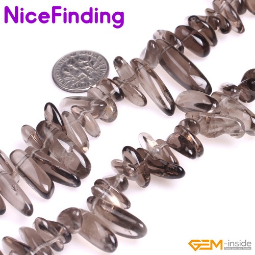 18-20mm Stick Freeform Natural Stone Beads For Jewelry Making Spike Gemstone 15" - Picture 48 of 176
