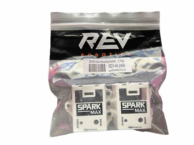 REV Robotics SPARK MAX Mounting Bracket - 2 Pack (REV-45-2468)