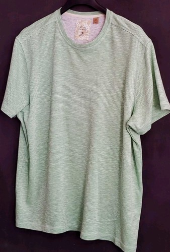 Camiseta Tasso Elba Island Para Hombre 2XL Verde Menta Rayón Poliéster UPF Protección Solar - Imagen 4 de 11