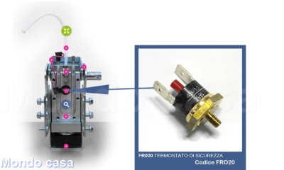 Termostato Sicurezza 165° - Didiesse Frog – - Assistenza&Caffè - Foto 7