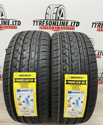 215/45R17 2本セット 2025年　タイヤ SONIX PRIME UH 215/45R17 2本セット 2025年 タイヤ SONIX PRIME UH - メルカリ