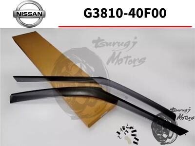 Nissan 240SX S13 180SX Fenster Seitenblende R&L Regenschutz Winddiffusoren OR...