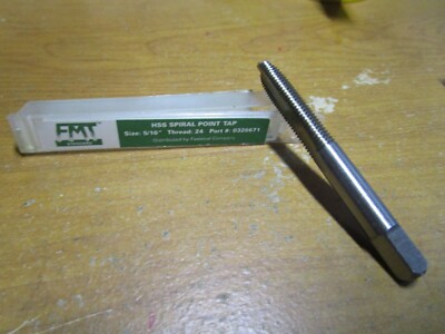 5/16''-24 HSS 2 Flute H3 Spiral Point Plug Tap