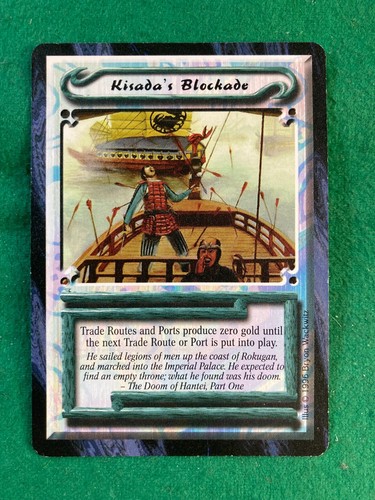 LEGEND OF THE FIVE RINGS, L5R CCG - (ANVIL OF DESPAIR) SINGLE CARDS - Picture 15 of 41