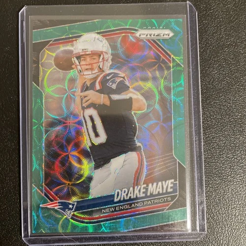 2025 Prizm Drake Maye Green Scope /75 #165 Patriots 🔥 📈 🔥