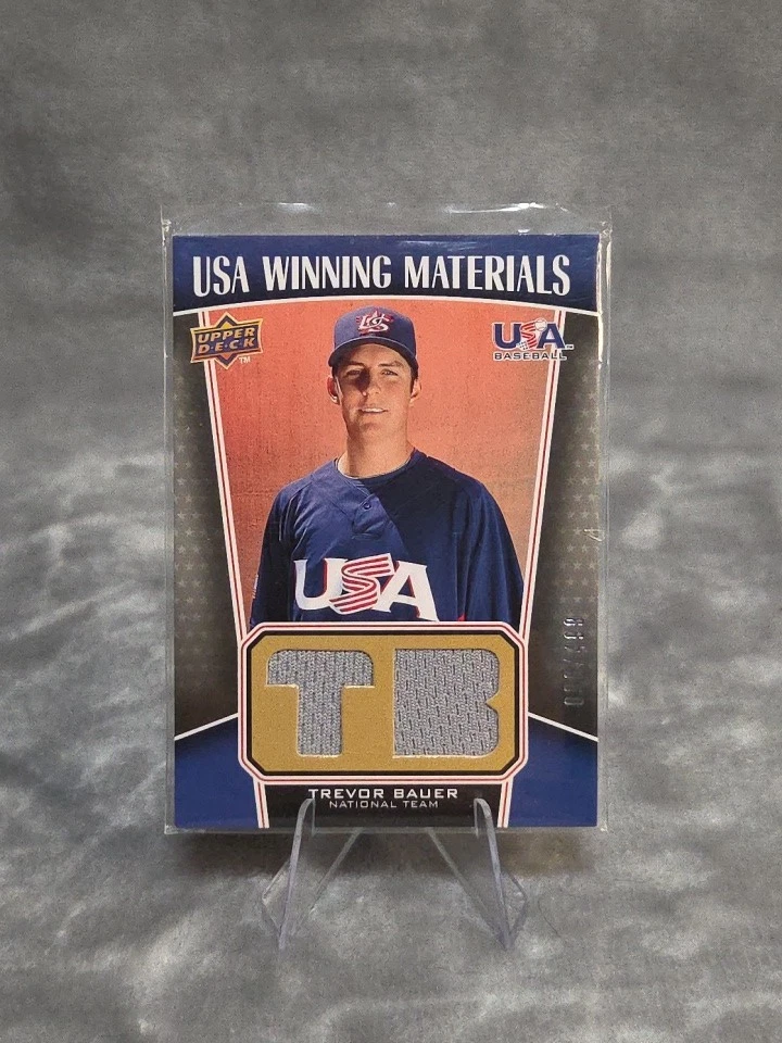 Trevor Bauer Baseball Sports Trading Cards & Accessories Rookie