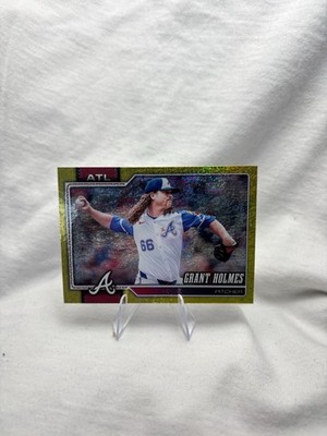 Grant Holmes 2026 Topps Series 1 Gold Parallel #182/399 Atlanta Braves