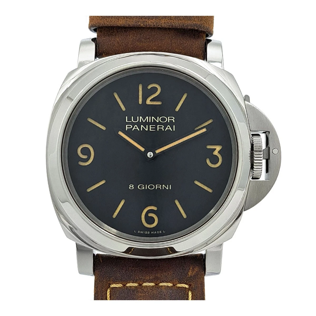 Panerai — OFFICINE PANERAI PAM00914 Luminol 44 Manual Stainless steel mens 【W】