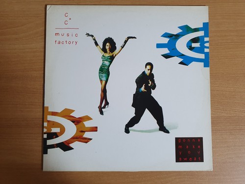 C & C Music Factory - Gonna Make You Sweat Korea Orig Vinyl LP 1991 INSERT - Picture 2 of 8
